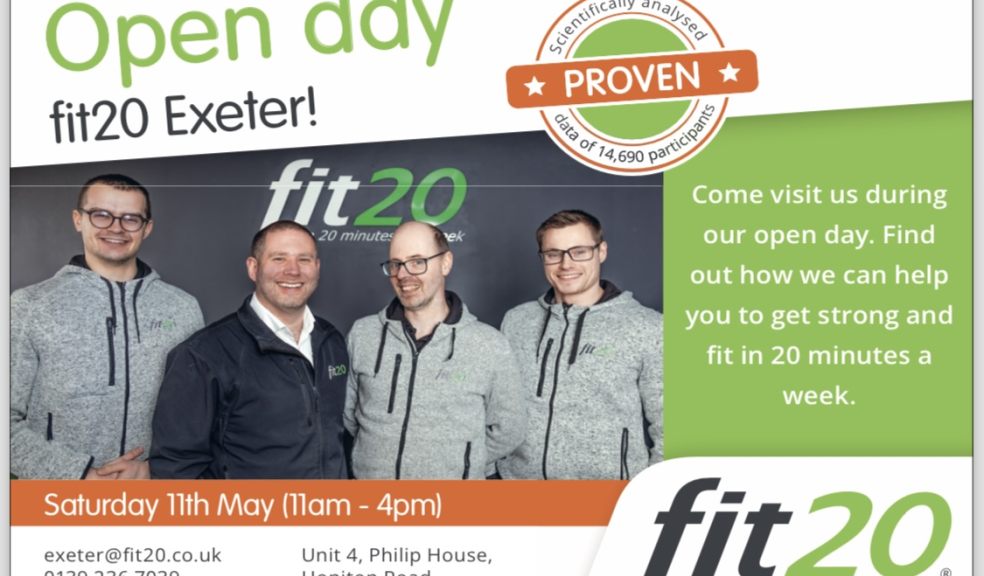 fit20 Exeter Open Day The Exeter Daily